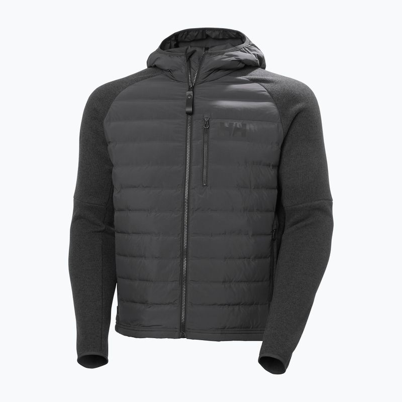 Giacca ibrida da uomo Helly Hansen Skagen Hybrid Knit Insulator ebony 8