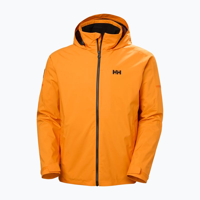 Giacca da vela da uomo Helly Hansen HP Racing Lifaloft Hood ignite orange 8