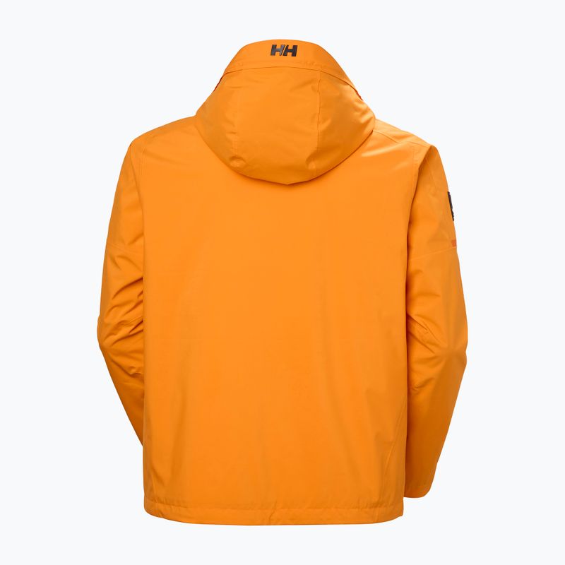 Giacca da vela da uomo Helly Hansen HP Racing Lifaloft Hood ignite orange 9