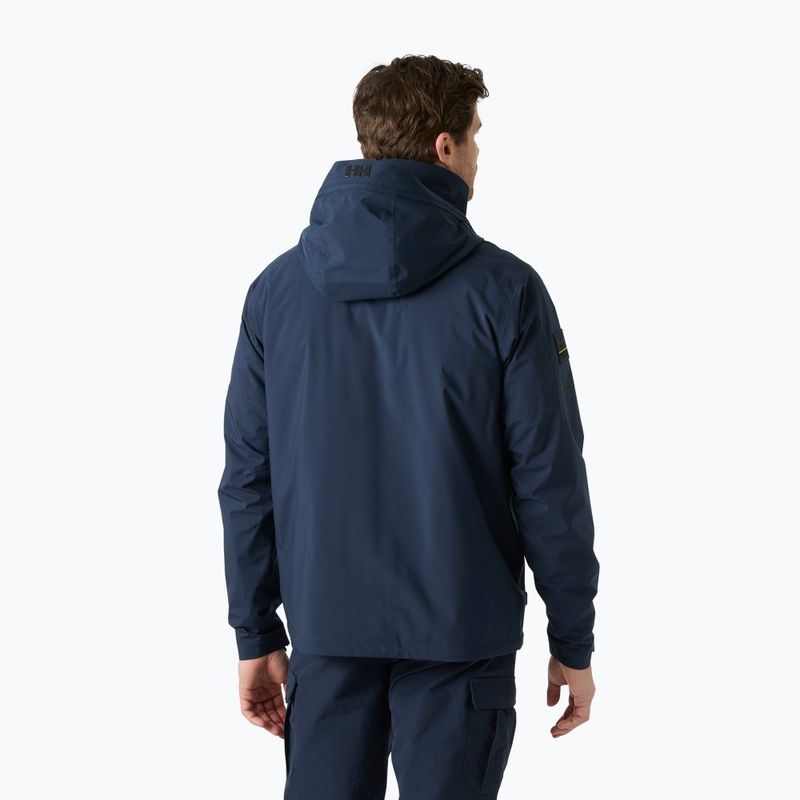Giacca da vela da uomo Helly Hansen HP Racing Lifaloft Hood navy 2