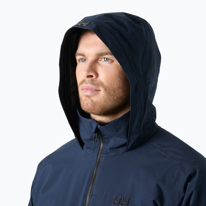Giacca da vela da uomo Helly Hansen HP Racing Lifaloft Hood navy 3
