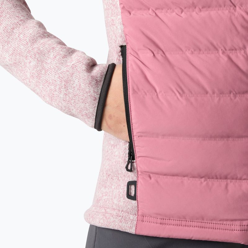 Giacca ibrida donna Helly Hansen Skagen Hybrid Knit Insulator wildberry 5
