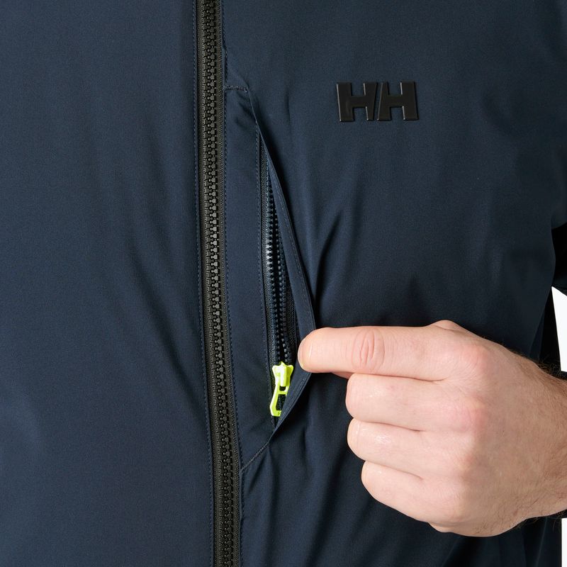 Giacca uomo Helly Hansen HP Racing Lifaloft Bomber navy 5