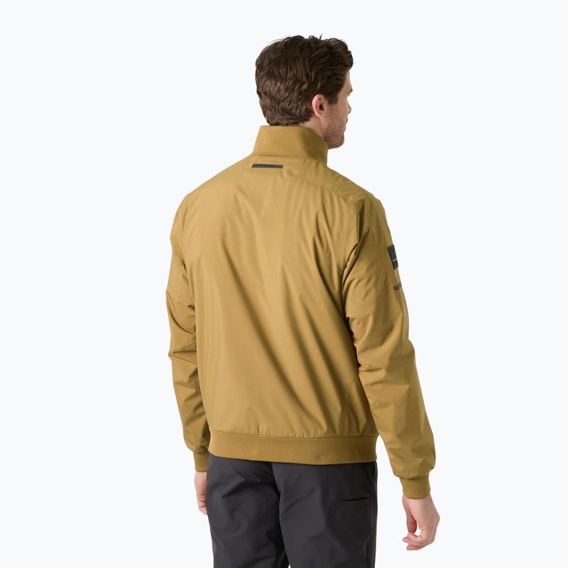 Giacca uomo Helly Hansen HP Racing Lifaloft Bomber sepia 2