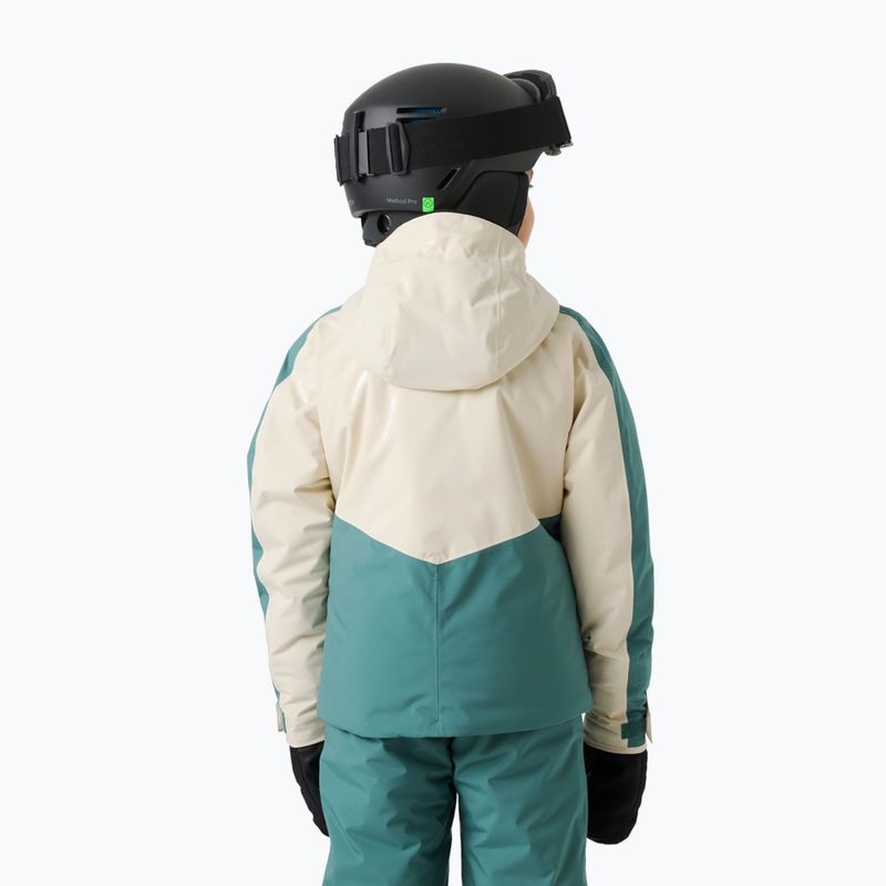 Giacca da sci bambino Helly Hansen Snowbliss opal green 2