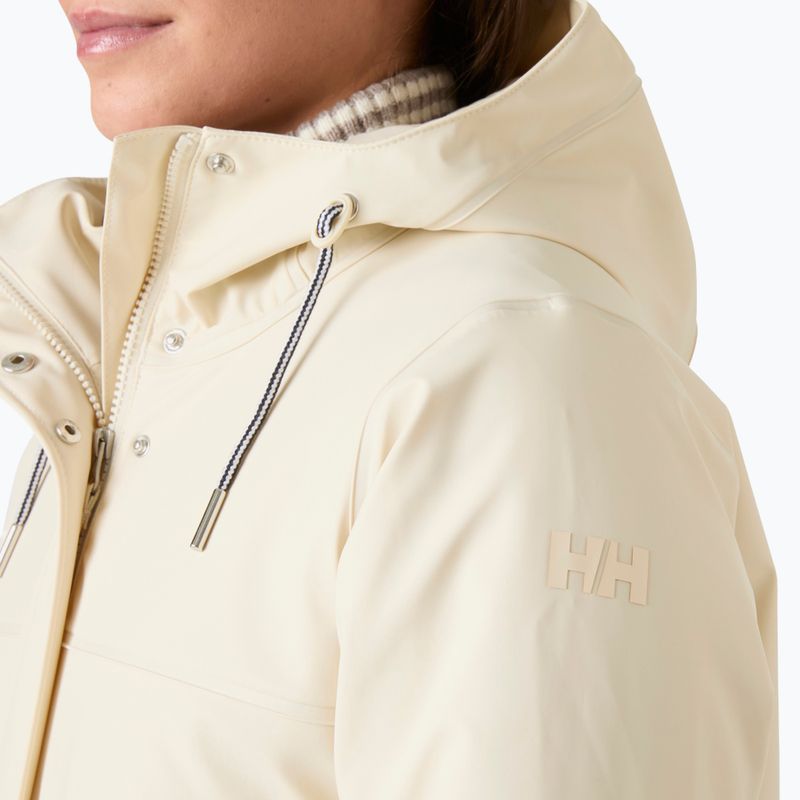 Cappotto impermeabile da donna Helly Hansen Moss Ins Pu Coat cream 4