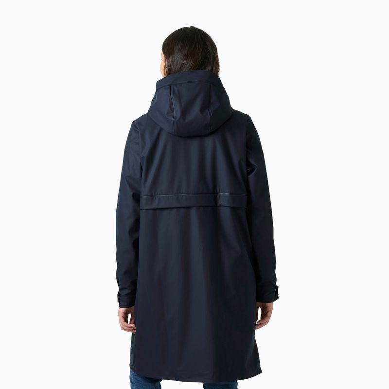 Cappotto impermeabile da donna Helly Hansen Moss Ins Pu Coat navy 2