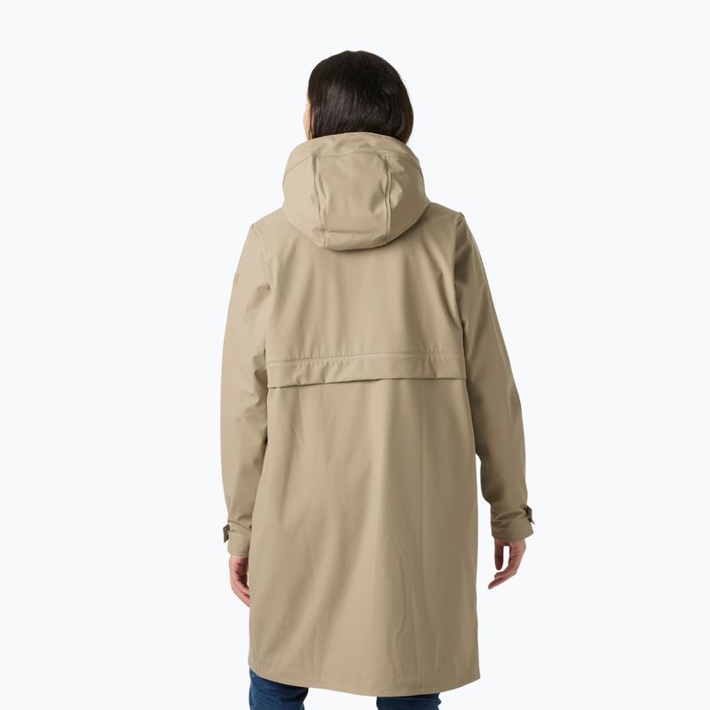Cappotto impermeabile da donna Helly Hansen Moss Ins Pu Coat pebble 2