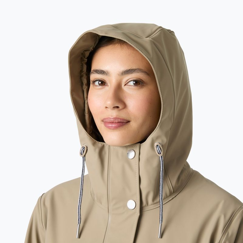 Cappotto impermeabile da donna Helly Hansen Moss Ins Pu Coat pebble 3