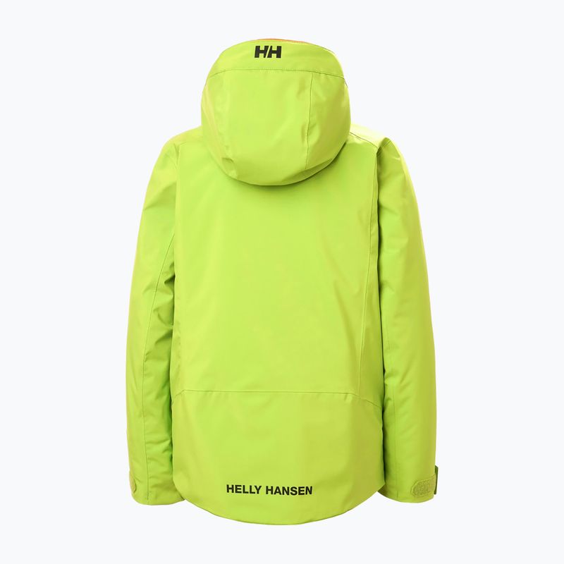 Giacca da sci bambino Helly Hansen Alpha luminous green 2