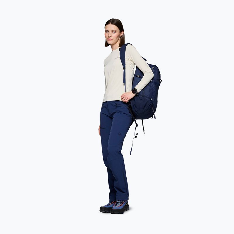 Pantaloni da trekking da donna NORRONA Falketind Flex1 indigo night 2
