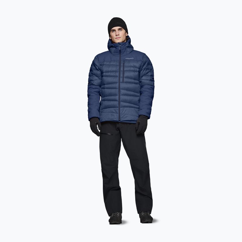 Piumino uomo NORRONA Falketind Down 750 Zip Hood indigo night 2