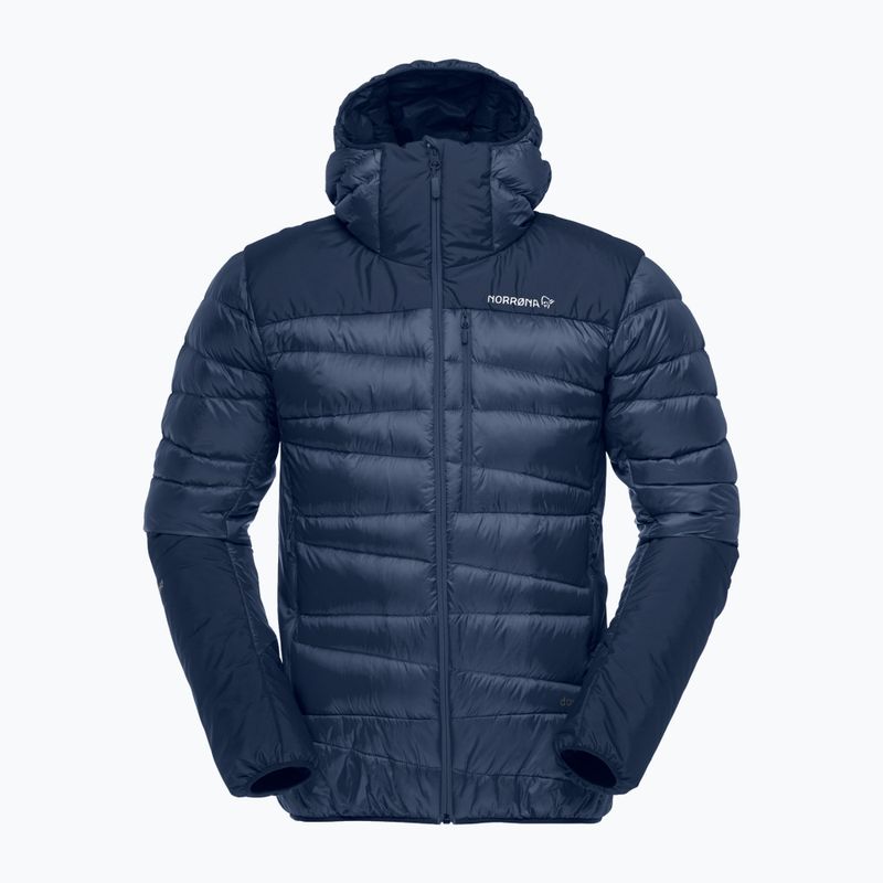Piumino uomo NORRONA Falketind Down 750 Zip Hood indigo night 5