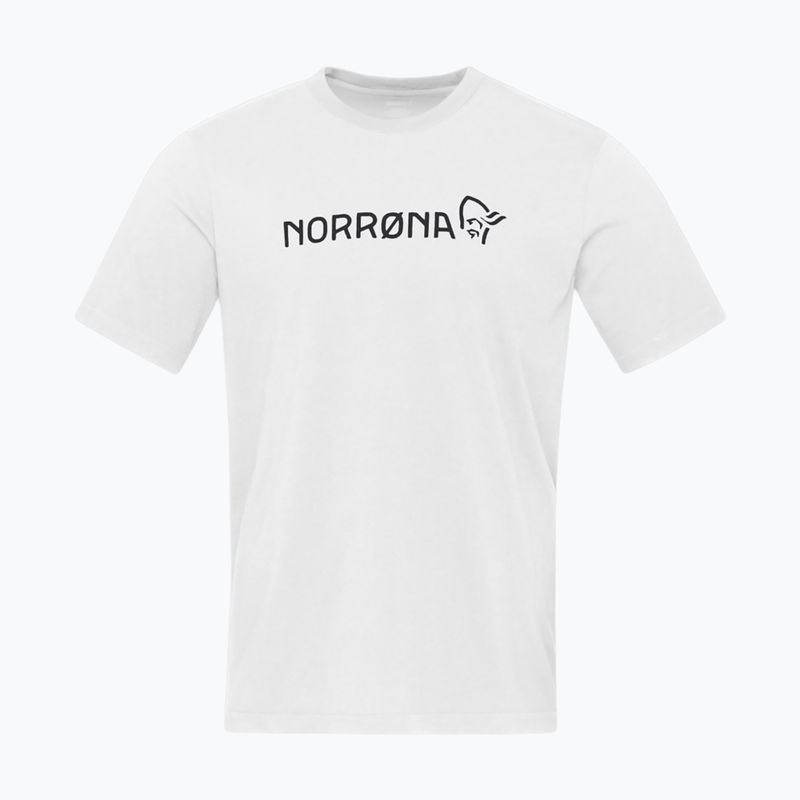 T-shirt da uomo NORRONA Cotton Viking pure white 4