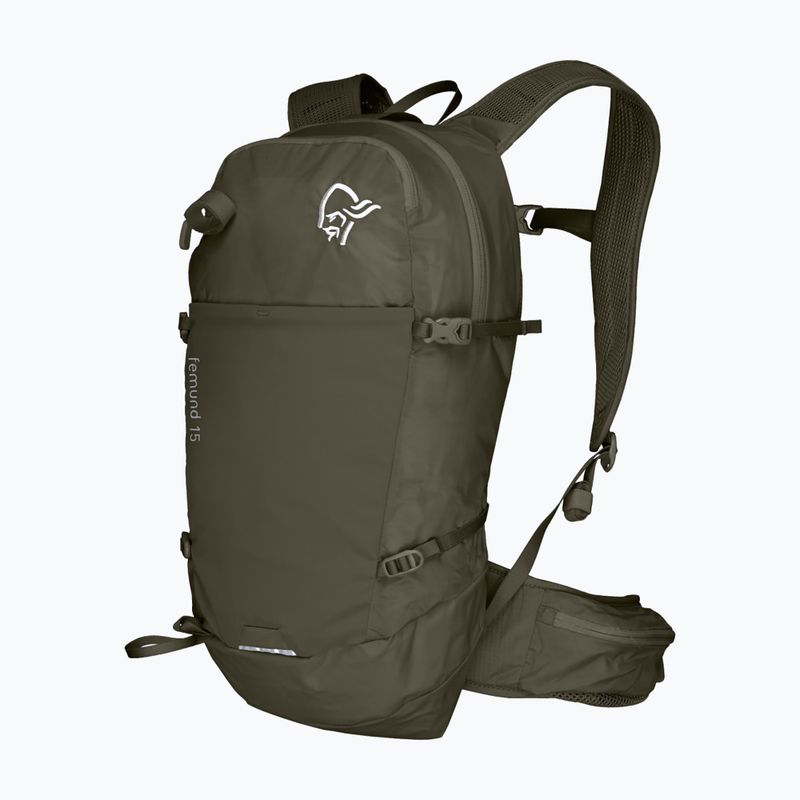 Zaino da trekking NORRONA Femund Econyl70 15 l olive night 3