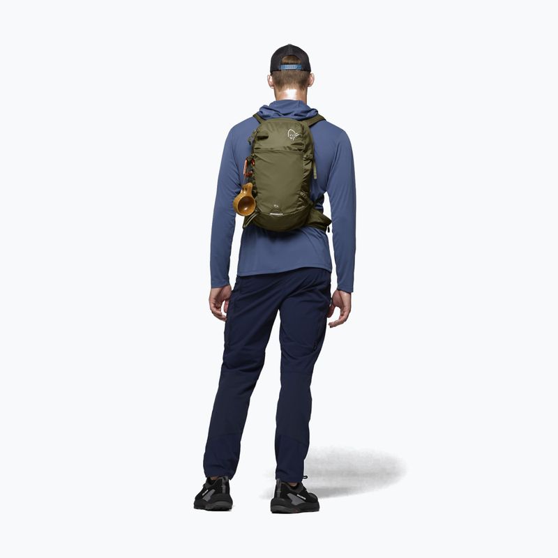 Zaino da trekking NORRONA Femund Econyl70 15 l olive night 6