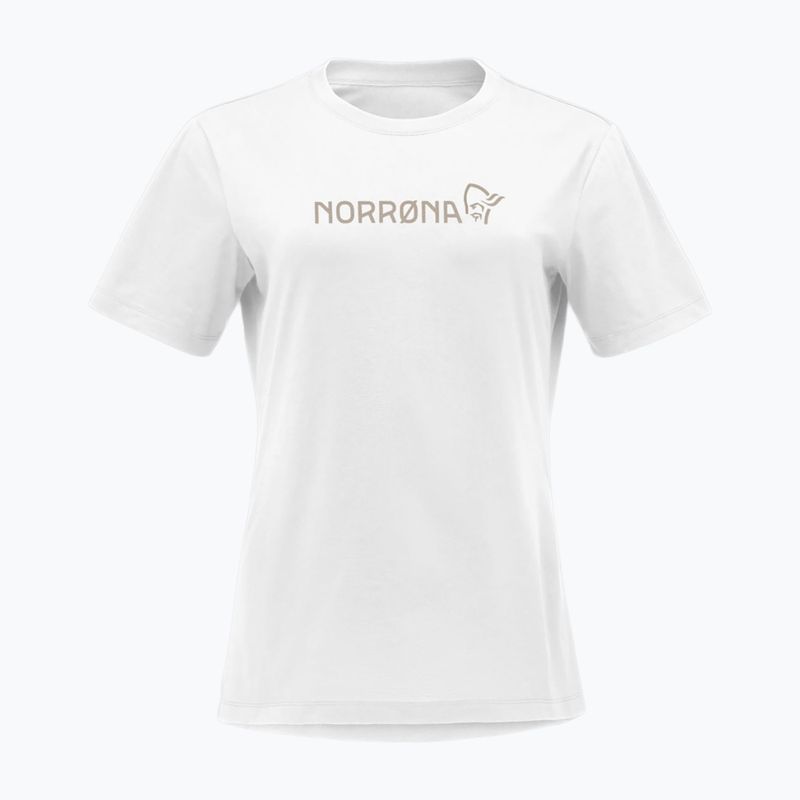 Maglietta da donna NORRONA Cotton Viking pure white 4