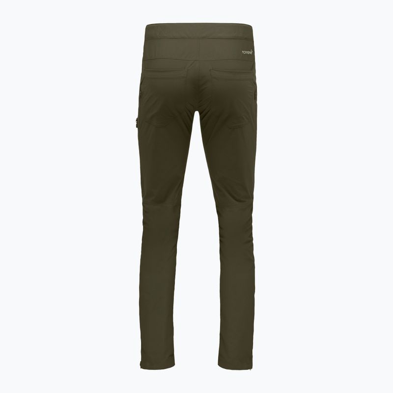 Pantaloni da trekking da uomo NORRONA Femund Flex1 Lightweight olive night 6