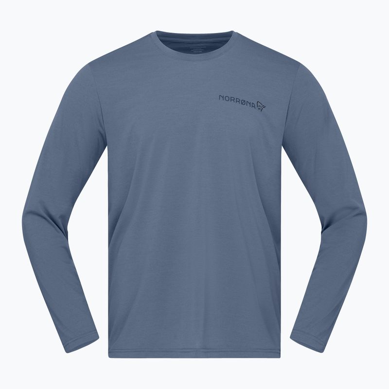 Maglia a maniche lunghe da uomo NORRONA Femund Tech vintage indigo 4