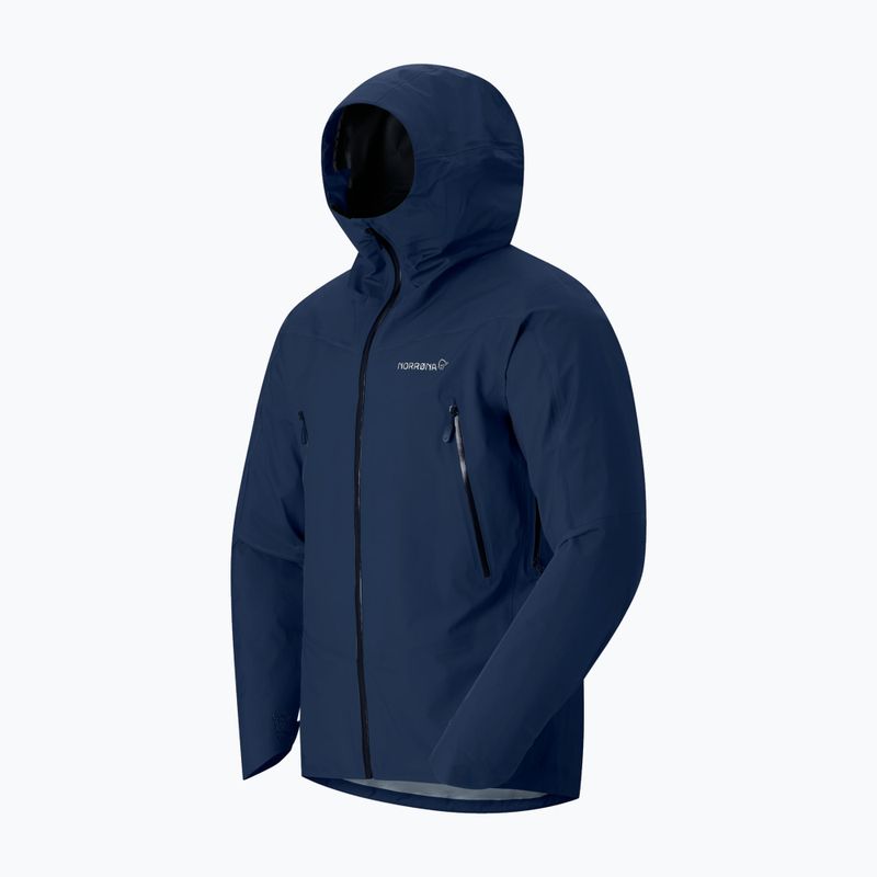 Giacca impermeabile da uomo NORRONA Falketind Gore-Tex indigo night 6