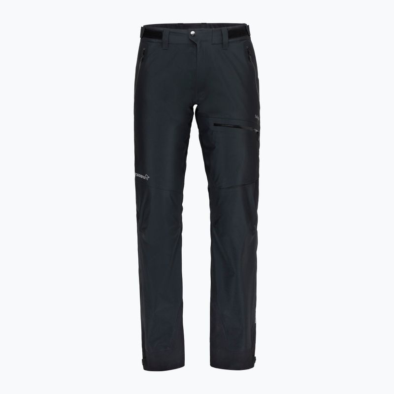 Pantaloni da trekking da uomo NORRONA Falketind Gore-Tex caviar black 4