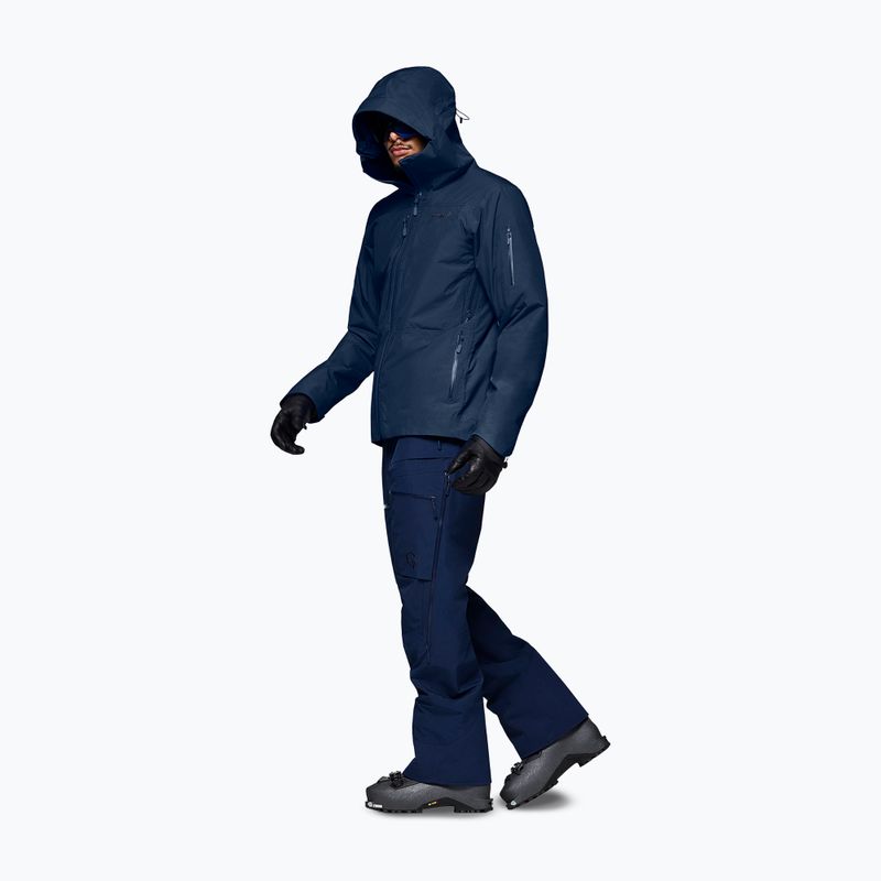Giacca da sci da uomo NORRONA Lofoten Gore-Tex Insulated indigo night 4