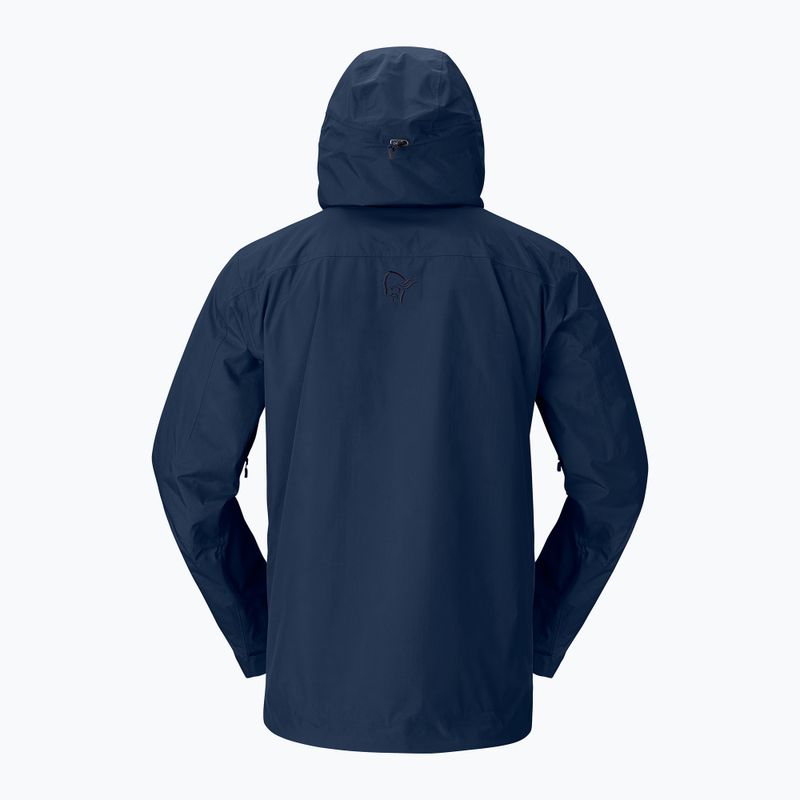 Giacca da sci da uomo NORRONA Lofoten Gore-Tex Insulated indigo night 7