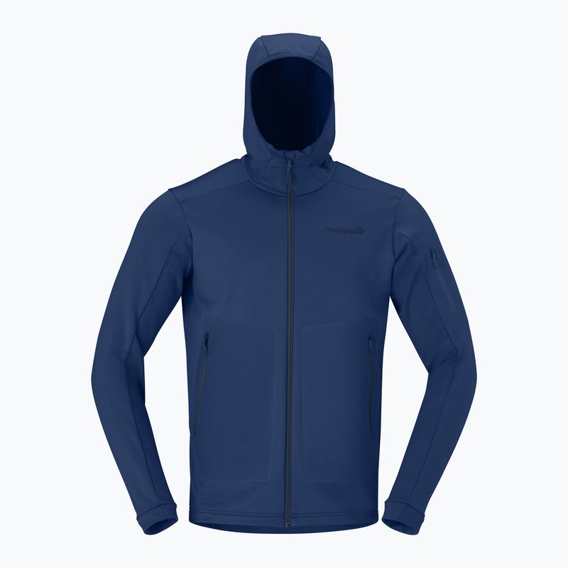 Felpa da trekking uomo NORRONA Falketind Warm2 Stretch Hood indigo night 5