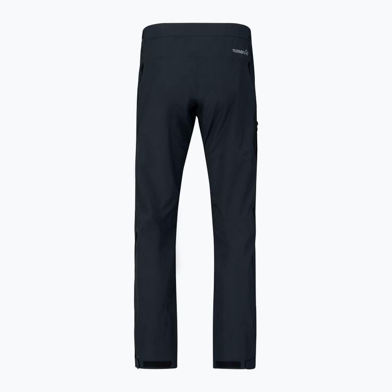 Pantaloni da trekking da uomo NORRONA Falketind Dri1 caviar black 5