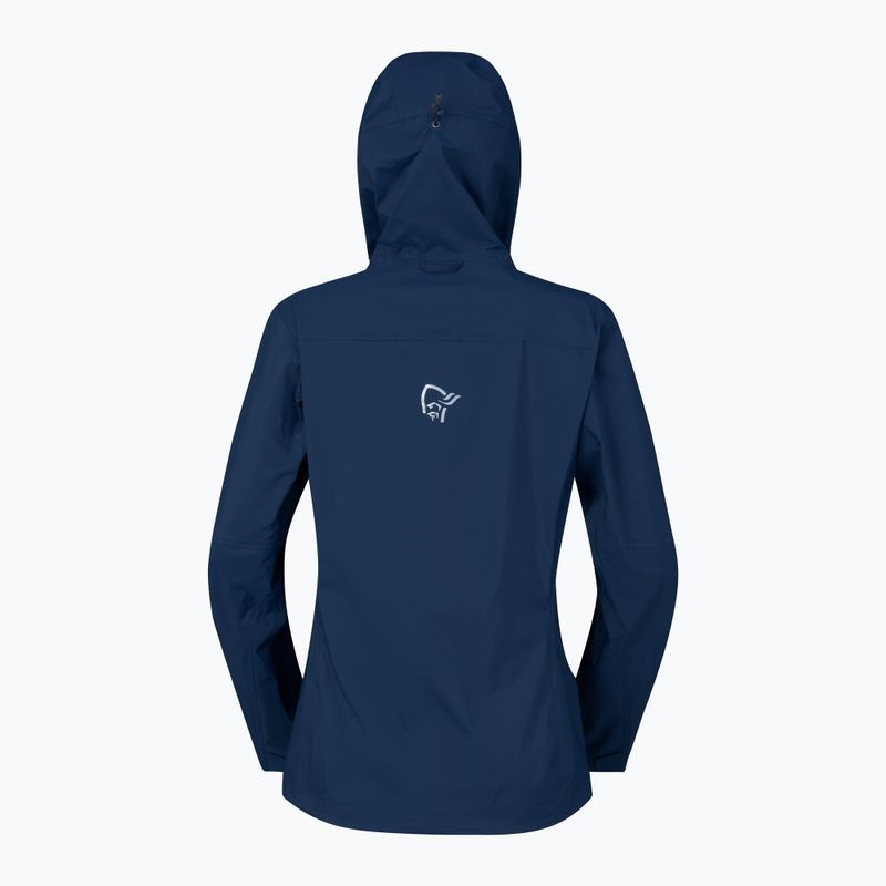 Giacca antipioggia da donna NORRONA Falketind Dri1 indigo night 6