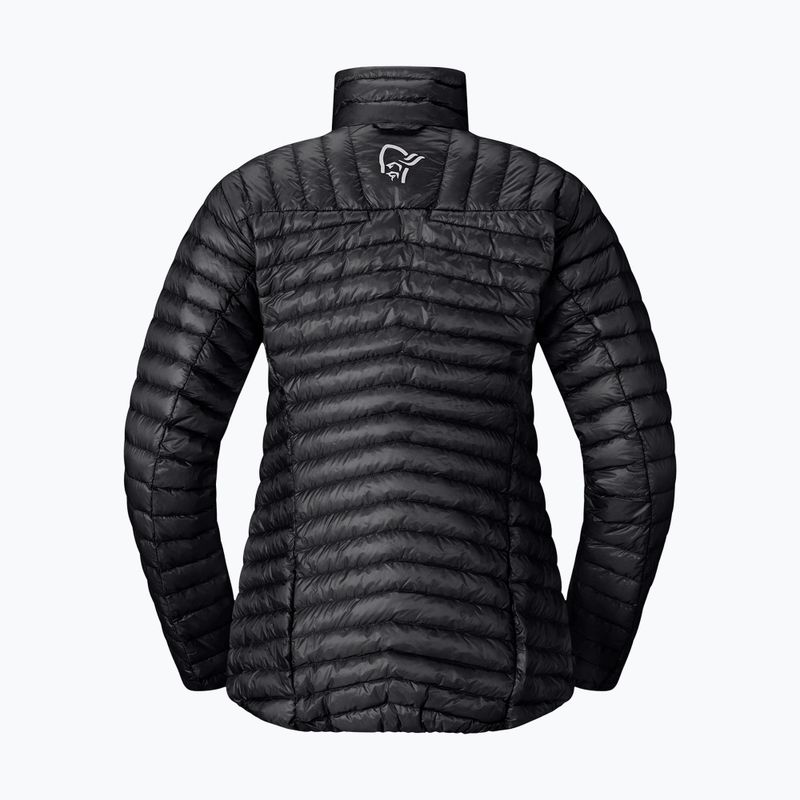 Piumino donna NORRONA Trollveggen Down800 Super Light caviar black 7