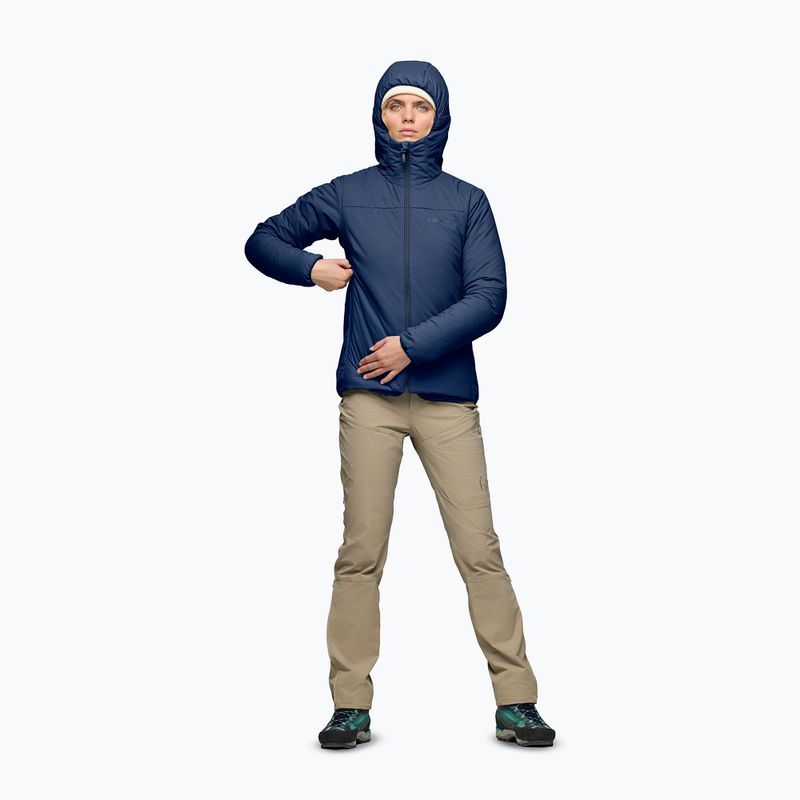 Giacca imbottita da donna NORRONA Femund Thermo60 Zip Hood indigo night 2