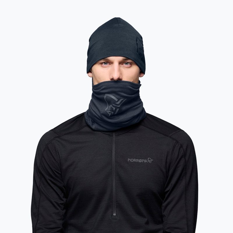 Scaldacollo NORRONA PureUll indigo night 3
