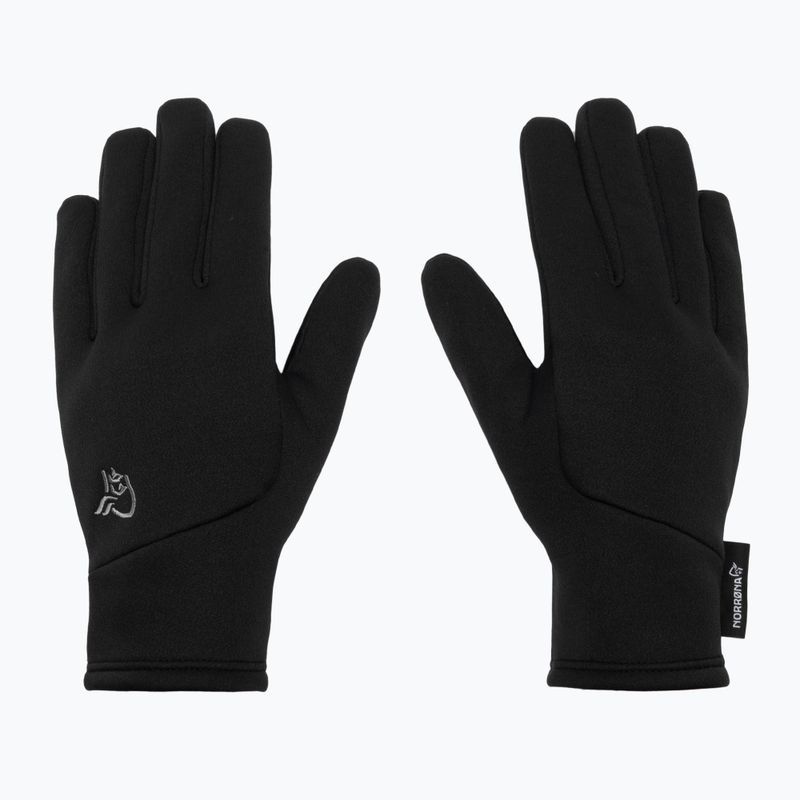 Guanti NORRONA Warm 2 Stretch caviar black 2