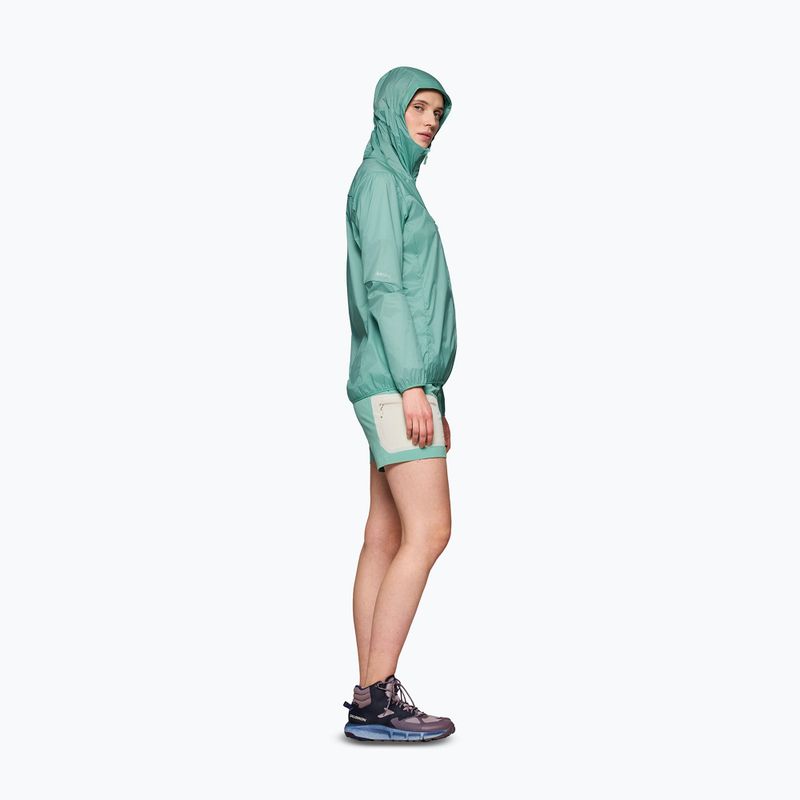 Giacca antivento da donna NORRONA Faketind Aero60 Zip Hood aqua haze 4