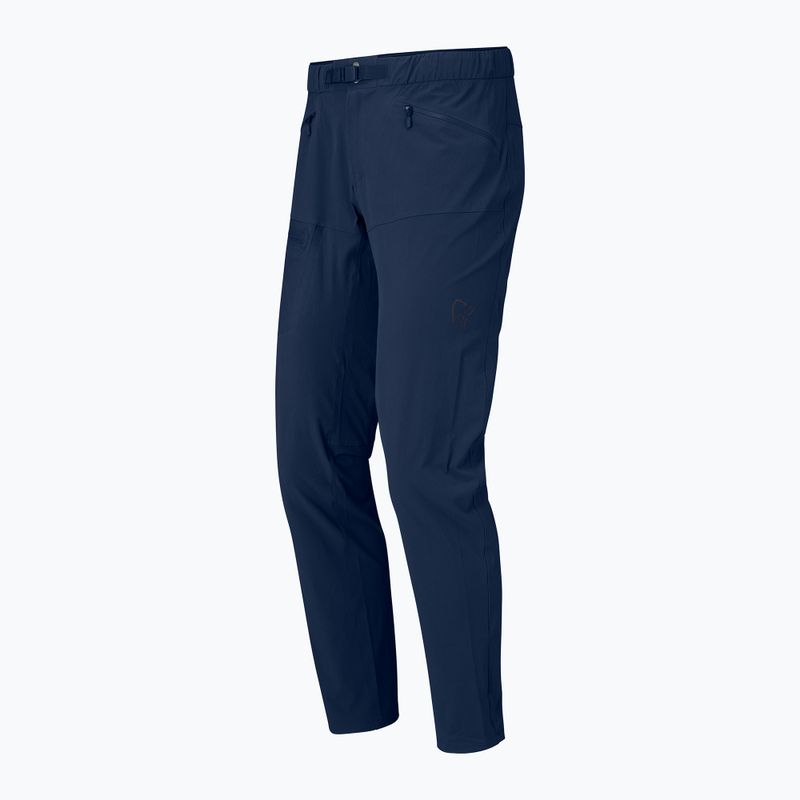 Pantaloni da trekking da uomo NORRONA Falketind Flex1 Light indigo night 7