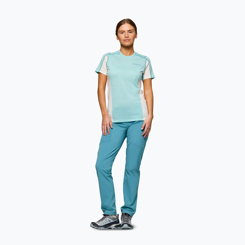 Pantaloni da trekking da donna NORRONA Falketind Flex1 Light brittany blue 2