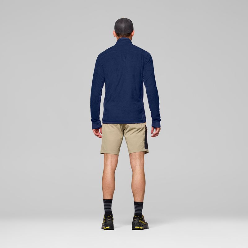 Felpa in pile da uomo NORRONA Falketind Warm1 Active indigo night 3