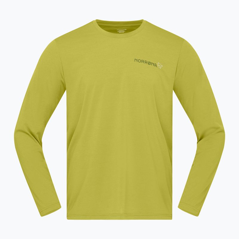 Maglia a maniche lunghe da uomo NORRONA Femund Tech golden lime 5