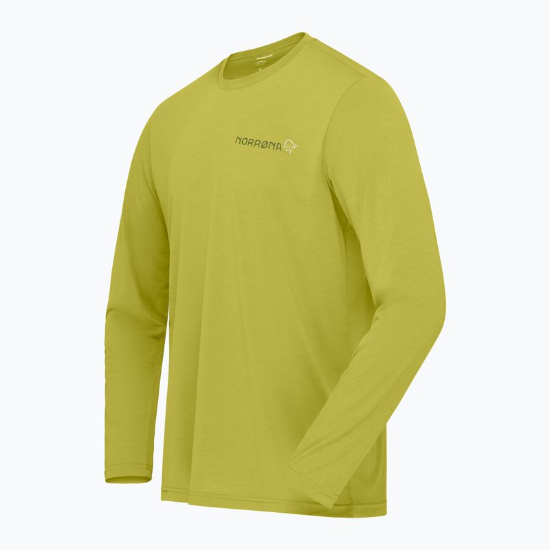 Maglia a maniche lunghe da uomo NORRONA Femund Tech golden lime 7