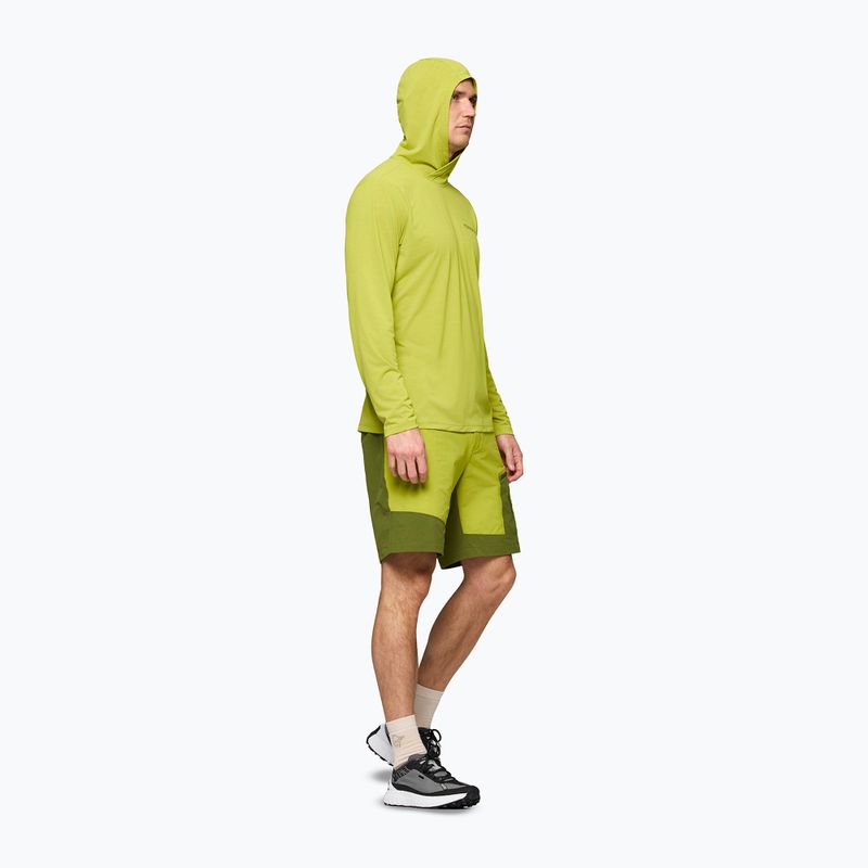 Felpa trekking da uomo NORRONA Femund Tech Hood golden lime 4