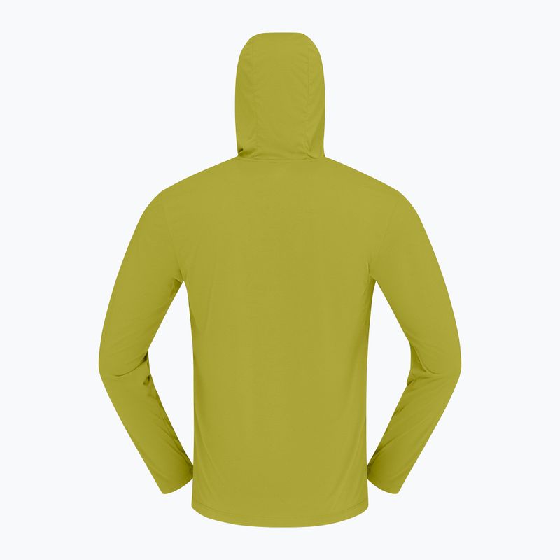 Felpa trekking da uomo NORRONA Femund Tech Hood golden lime 7