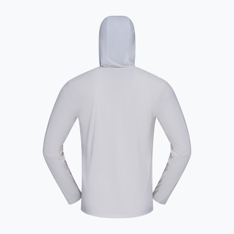 Felpa trekking da uomo NORRONA Femund Tech Hood snow white 7