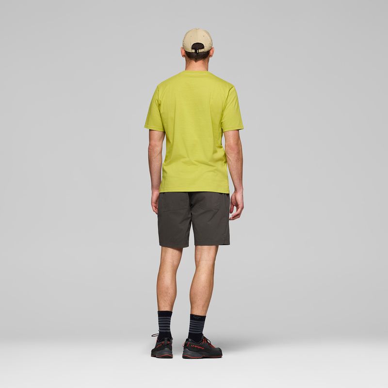 Maglietta da uomo NORRONA Cotton Viking golden lime 3