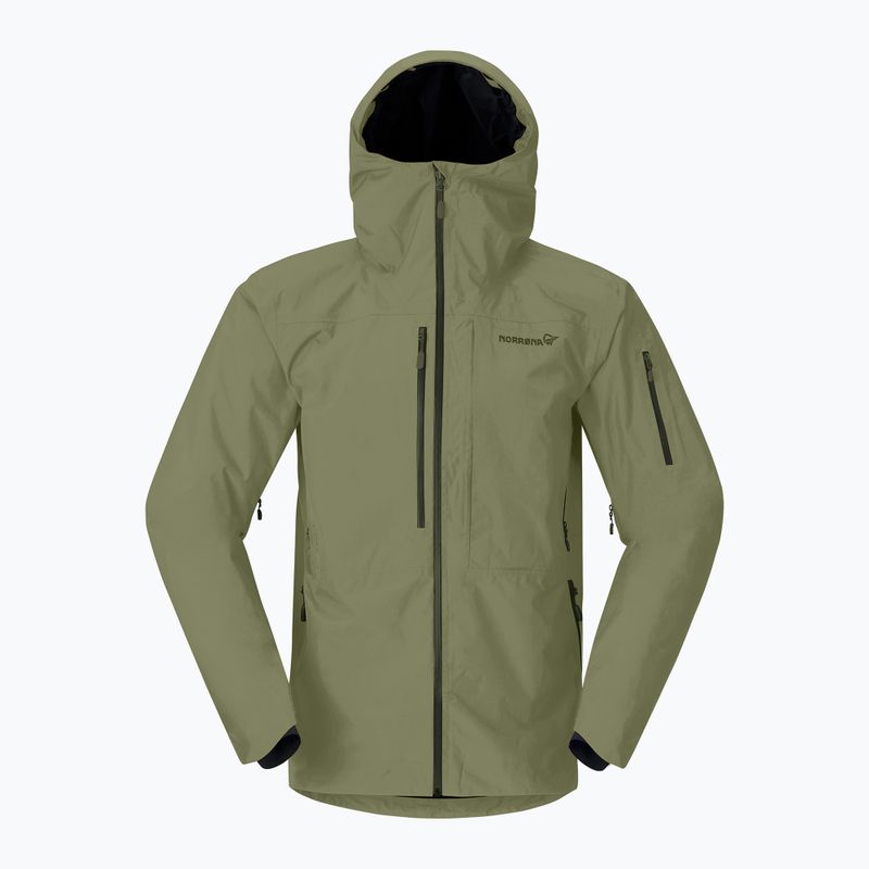 Giacca da sci da uomo NORRONA Lofoten Gore-Tex Insulated deep lichen green 5