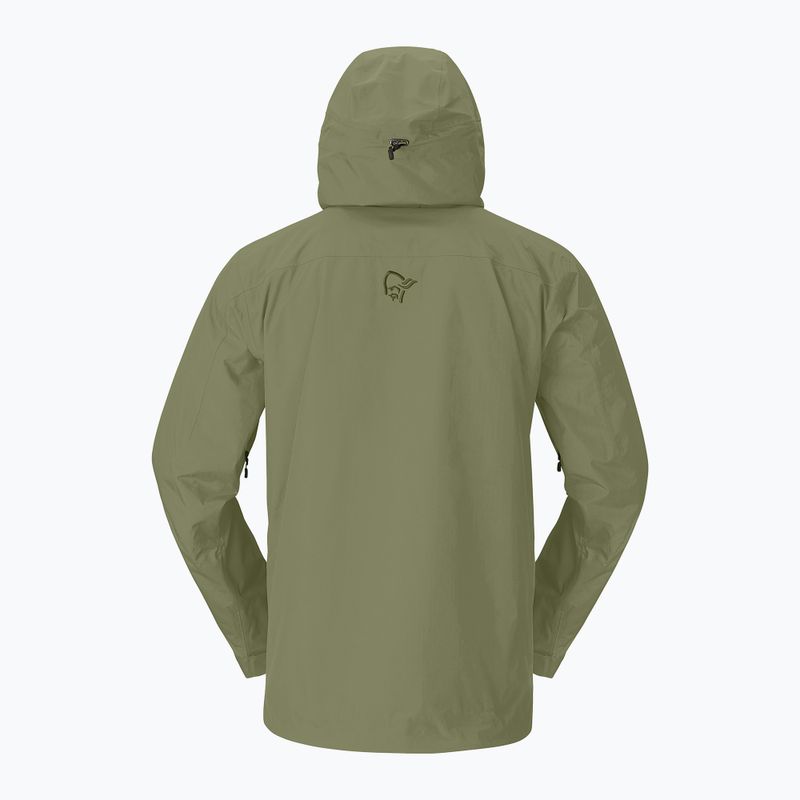 Giacca da sci da uomo NORRONA Lofoten Gore-Tex Insulated deep lichen green 6