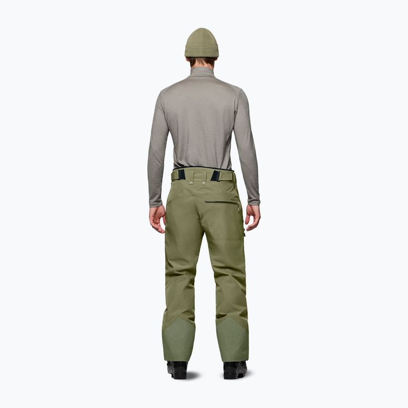 Pantaloni da sci da uomo Norrona Lofoten Gore-Tex Insulated deep lichen green 3
