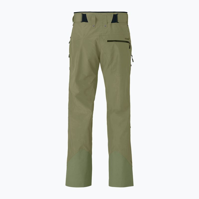 Pantaloni da sci da uomo Norrona Lofoten Gore-Tex Insulated deep lichen green 6