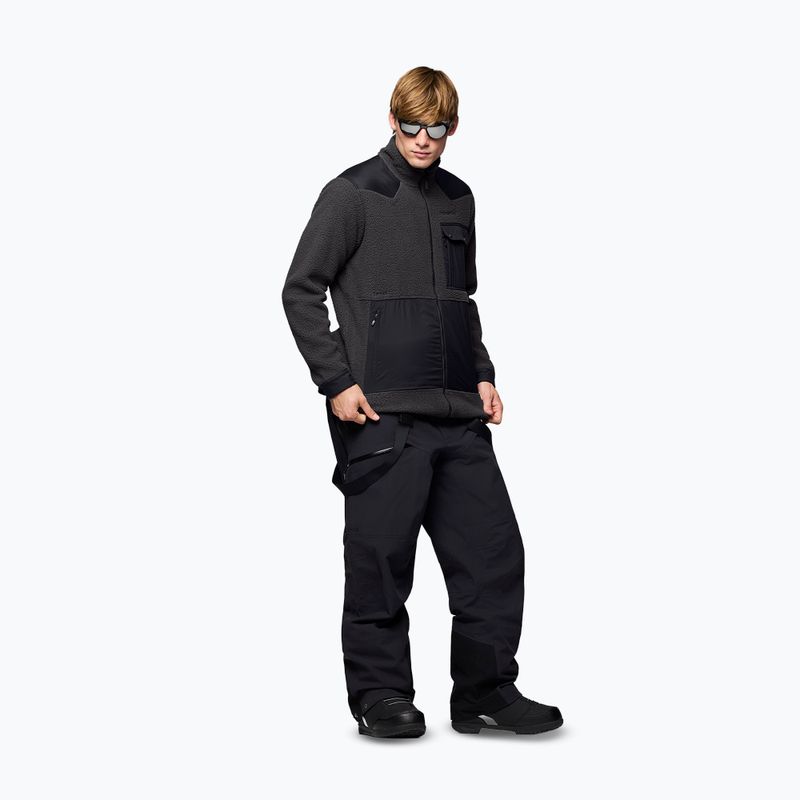 Pile uomo Norrona Tamok Warm3 phantom/caviar black 4