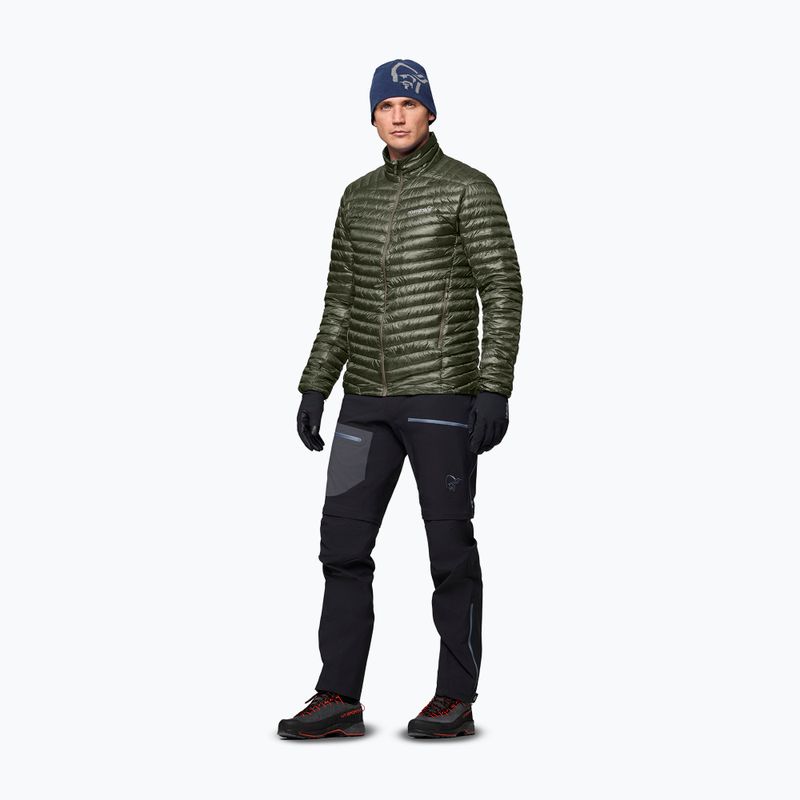 Piumino uomo Norrona Trollveggen Down800 Super Light Deep Lichen Green 2